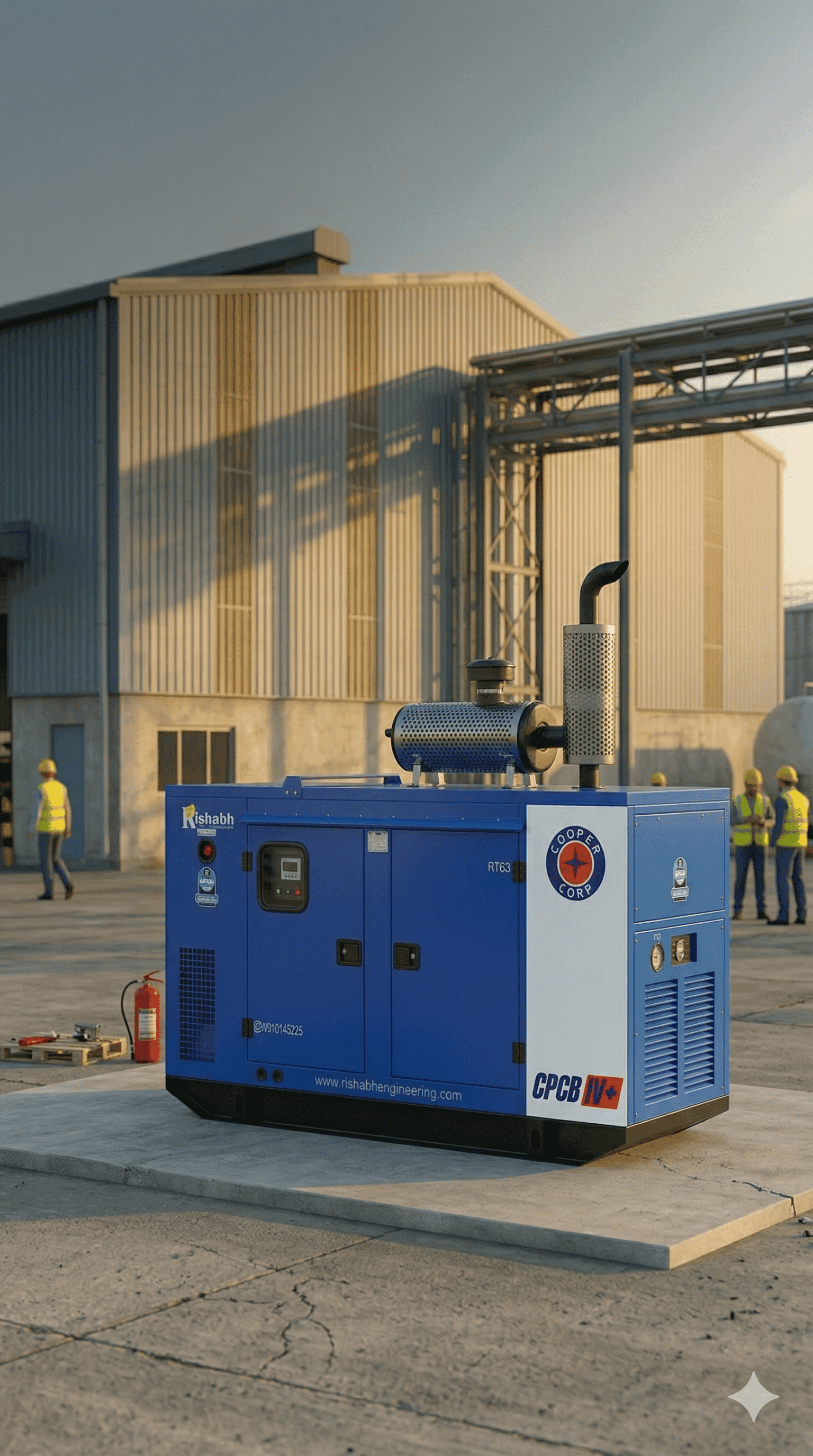 Genset at the Ghaziabad factory