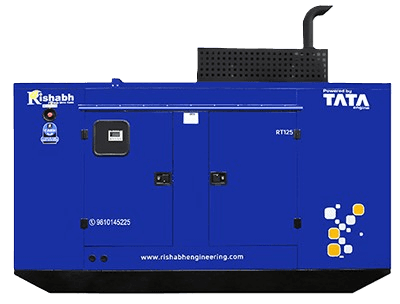 Rishabh RT+ 125 kVA Tata-powered generator