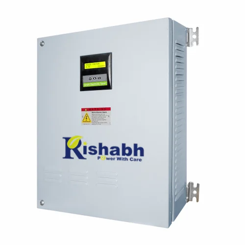 Compact Rishabh power factor correction panel for a smaller installation