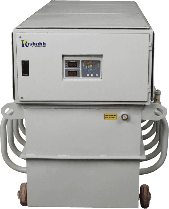 Rishabh servo voltage stabilizer, oil-cooled three-phase unit