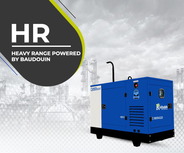 rishabh engineering heavy range genset