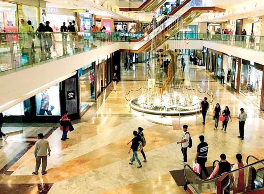 shopping mall, portfolio of Rishabh Engineering genset supply